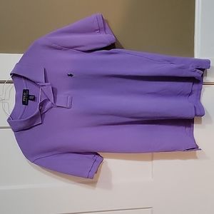 Lavender purple polo by Ralph Lauren Polo